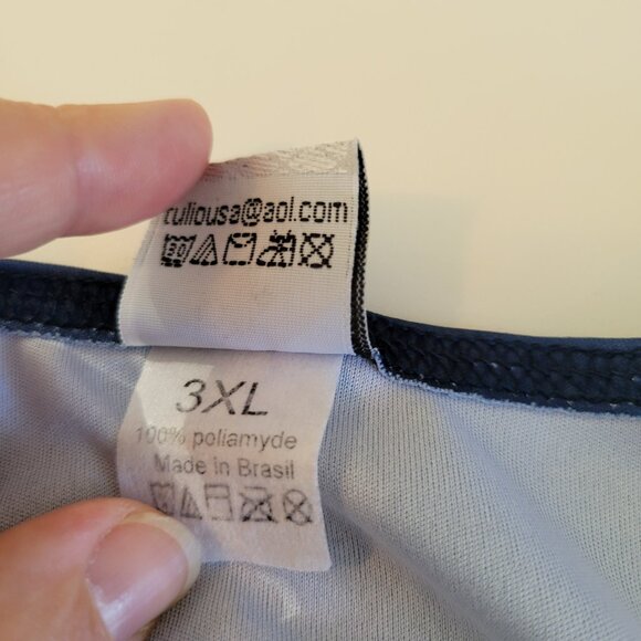 Tulio Mens Tank Top and Shorts Matching Set Navy Blue and Gold Bee AOP 3XL 2XL - Picture 9 of 11